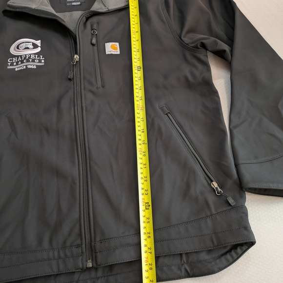 Carhartt Rain Defender Relaxed Fit Heavyweight Softshell Jacket Black Men's L - Picture 4 of 8